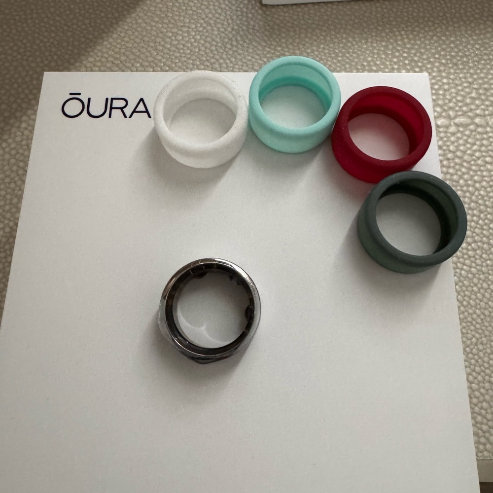 Oura Ring Gen3 Heritage w/ 4 Silicone covers